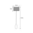MINCIOC PENTRU PESTI FLAMINGO L 15CM