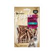 FLAMINGO RECOMPENSE PENTRU PISICI SNACK HAPKI STRIPS RATA SI COD 85G