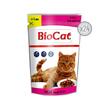 BIOCAT HRANA UMEDA PENTRU PISICI CU FICAT IN SOS - 24 PLICURI x 100G