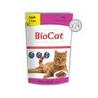 BIOCAT HRANA UMEDA PENTRU PISICI CU PUI&FICAT IN SOS - 24 PLICURI x 100G