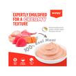 WANPY RECOMPENSE PENTRU PISICI SNACK CREMA SUPERFOODS CU MIEL DISPLAY (12 PACHETE X 5 PLICULETE X 14 G)
