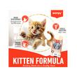 WANPY RECOMPENSE PENTRU PISICI JUNIOR SNACK CREMA CU SOMON DISPLAY (12 PACHETE X 5 PLICULETE X 14 G)