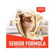 WANPY RECOMPENSE PENTRU PISICI SENIOARE (>7ANI) SNACK CREMA CU PUI & FICAT DISPLAY (12 PACHETE X 5 PLICULETE X 14 G)