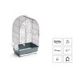 COLIVIE PASARI MPS LISA GREY 40x27x61(h)cm