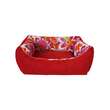 CULCUS TEXTIL PENTRU CAINI SI PISICI LIBRA L RED 45x80x21 CM