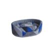 CULCUS TEXTIL PENTRU CAINI SI PISICI TAURUS 2 BLUE-GREY 38X54X18/60002893