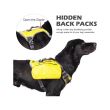 HAM PENTRU CAINI FIDA MULTIFUNCTIONAL REFLECTORIZANT YELLOW M 22 KG / 44-64 CM