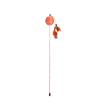JUCARIE PENTRU PISICI FLAMINGO UNDITA CU MINGE SI CLOPOTEL 42CM