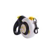 LESA PENTRU CAINI FIDA AUTOBRAKE BANDA S WHITE 5 M/5-12 KG