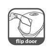 LITIERA PENTRU PISICI FLAMINGO LEXIE L GREEN/WHITE 39x56x39.5(h)cm