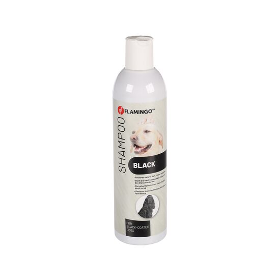 SAMPON PENTRU CAINI CU BLANA NEAGRA FLAMINGO 300ML