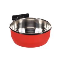 BOL DIN INOX PENTRU ROZATOARE FLAMINGO AVARO RED M CU SURUB DE PRINDERE 13CMx580ML