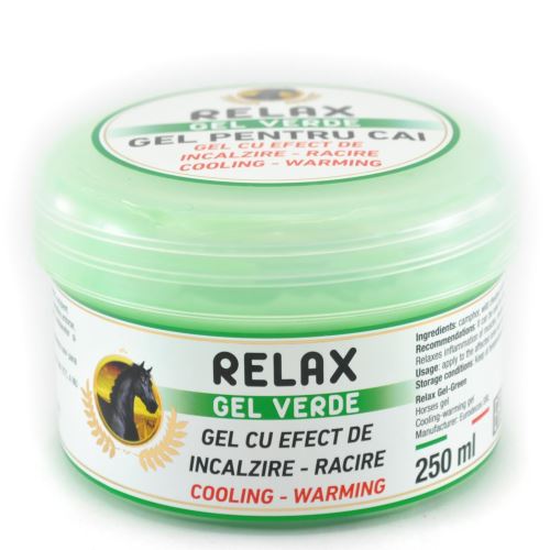 RELAX GEL VERDE CU EFECT DE INCALZIRE-RACIRE*250ML