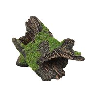 DECOR PENTRU ACVARIU MOZA TRUNCHI DE COPAC MIC FLAMINGO 11x7x9CM