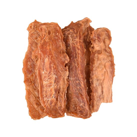 RECOMPENSE PENTRU CAINI FLAMINGO SNACK HAPKI PIEPT PUI LONG FILLETS 400G