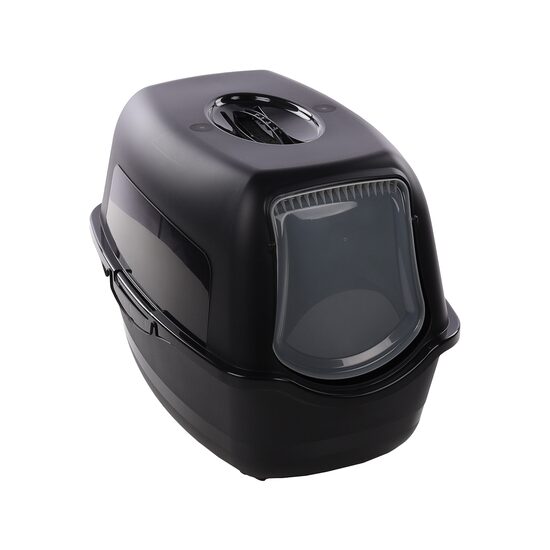 LITIERA PENTRU PISICI FLAMINGO LEXIE L BLACK 39x56x39.5(h)cm