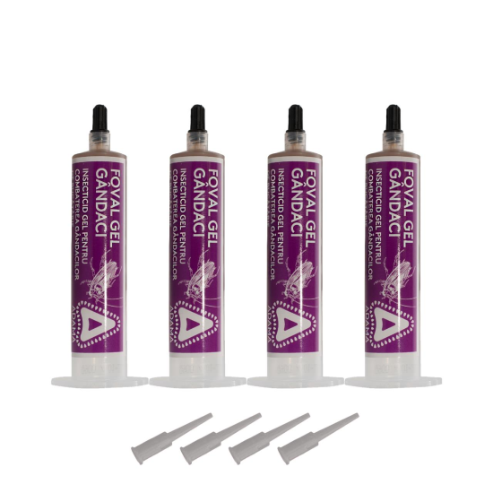 GEL INSECTICID PENTRU COMBATEREA GANDACILOR FOVAL PACHET 4x35g