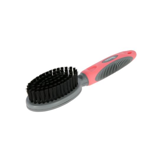 PERIE OVALA PENTRU PISICI KERBL 20x5CM CORAI/GREY