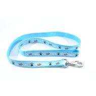 LESA PENTRU CAINI NYLON MOL CU MODEL LIGHT BLUE 10MM*130CM/L5502.10130B