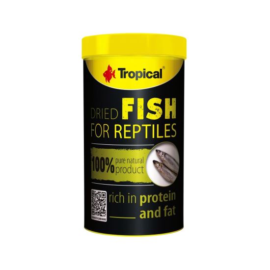 HRANA PENTRU REPTILE SI TESTOASE TROPICAL PESTI LIOFILIZATI 250ML/35G