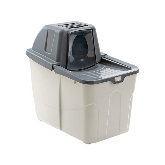 LITIERA PENTRU PISICI MPS BUXO GREY CLOSE 58x39x56(h)cm