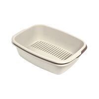 LITIERA PENTRU PISICI MPS MISO BEIGE 54x39x16(h)cm