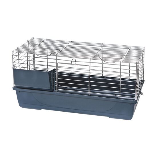 CUSCA IEPURI MPS BALDO 100 FLAT CHROME/DARK BLUE 99x53x42(h)cm