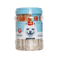 WANPY RECOMPENSE PENTRU CAINI SNACK CREMA CU PUI + PUI & BRANZA 40X14G
