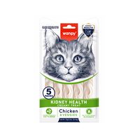 WANPY RECOMPENSE PENTRU PISICI SNACK CREMA RENAL HEALTH CU PUI DISPLAY (12 PACHETE X 5 PLICULETE X 14 G)