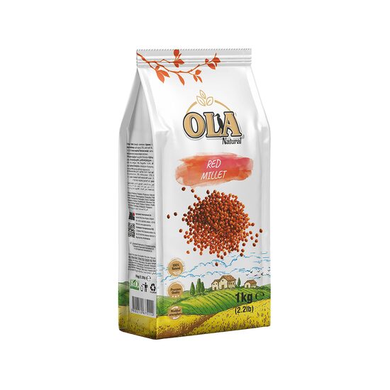 OLA SEMINTE DE MEI ROSU HRANA COMPLEMENTARA PASARI EXOTICE 1KG